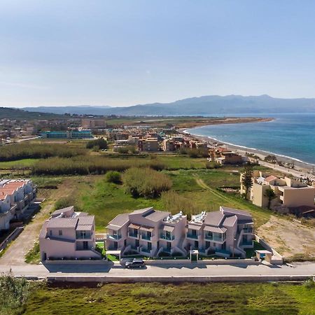 Aegean Breeze Luxury Apartments Next To The Sea Maleme Exterior foto