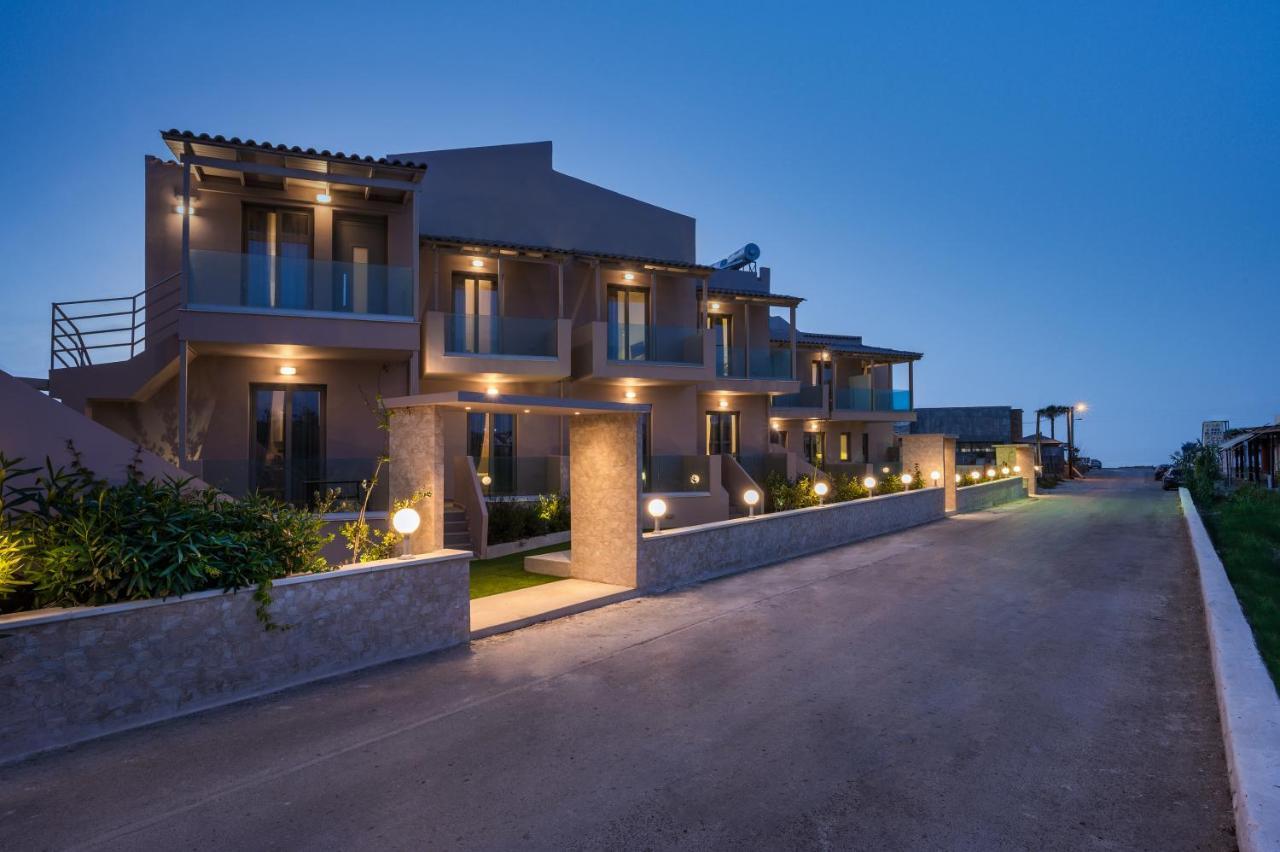 Aegean Breeze Luxury Apartments Next To The Sea Maleme Exterior foto