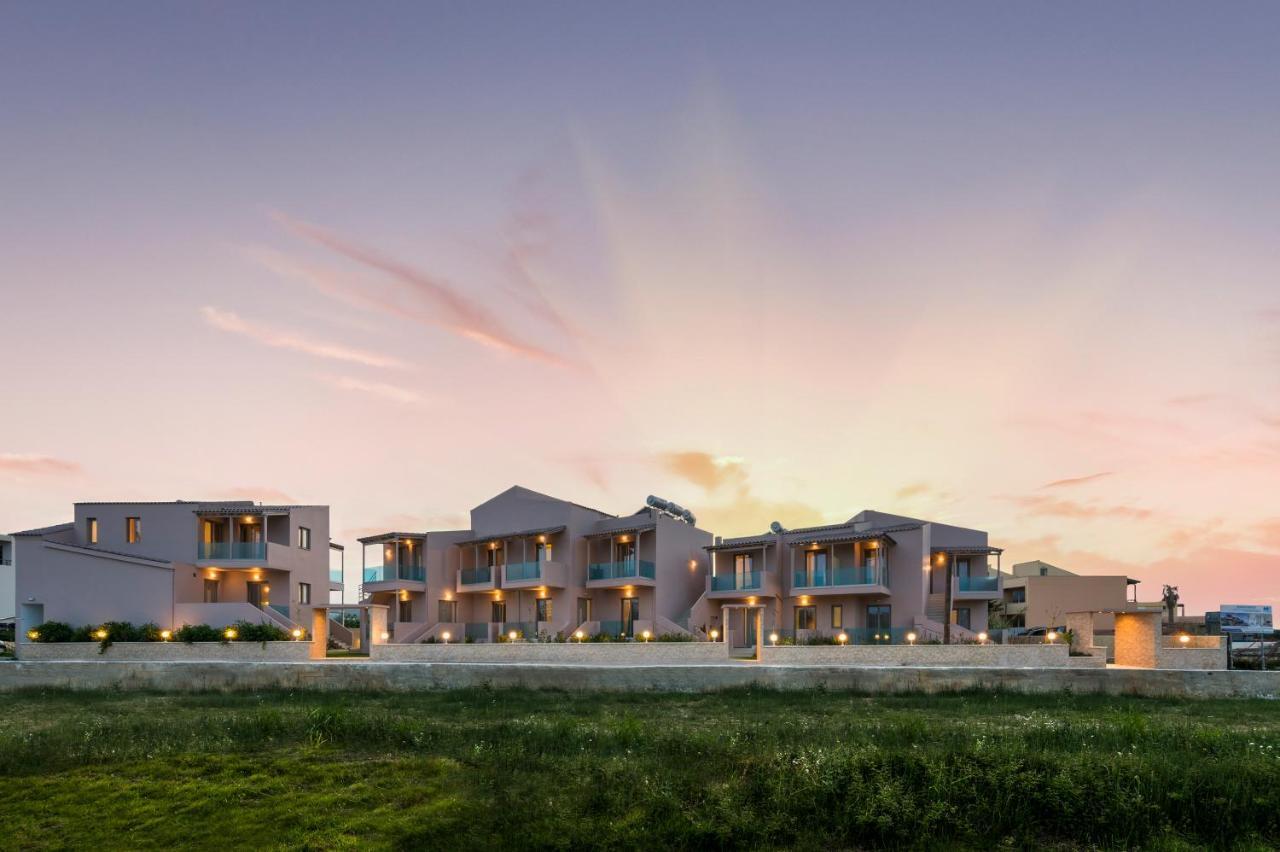 Aegean Breeze Luxury Apartments Next To The Sea Maleme Exterior foto