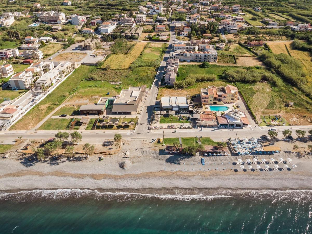 Aegean Breeze Luxury Apartments Next To The Sea Maleme Exterior foto