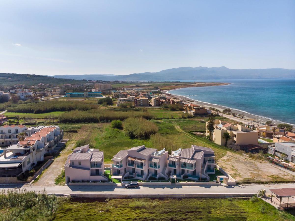 Aegean Breeze Luxury Apartments Next To The Sea Maleme Exterior foto