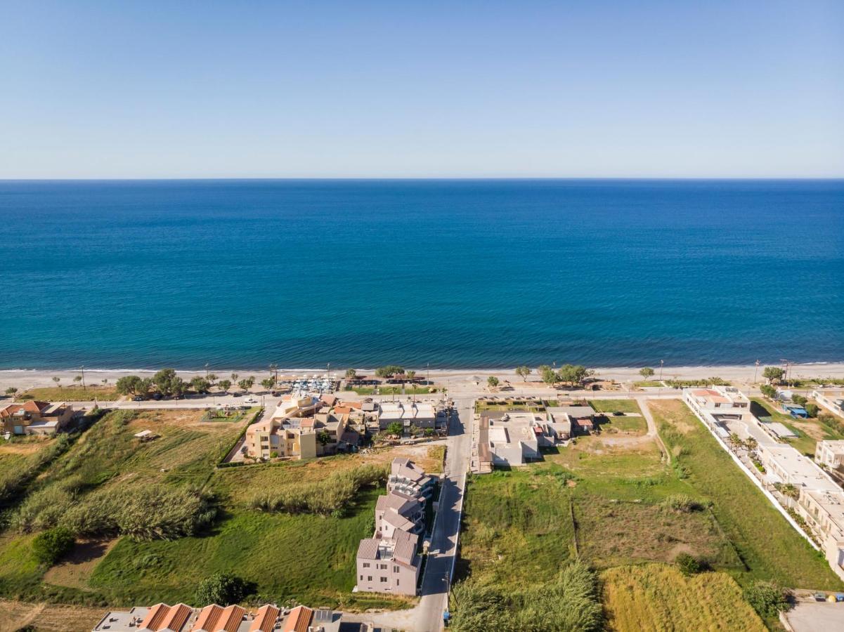 Aegean Breeze Luxury Apartments Next To The Sea Maleme Exterior foto