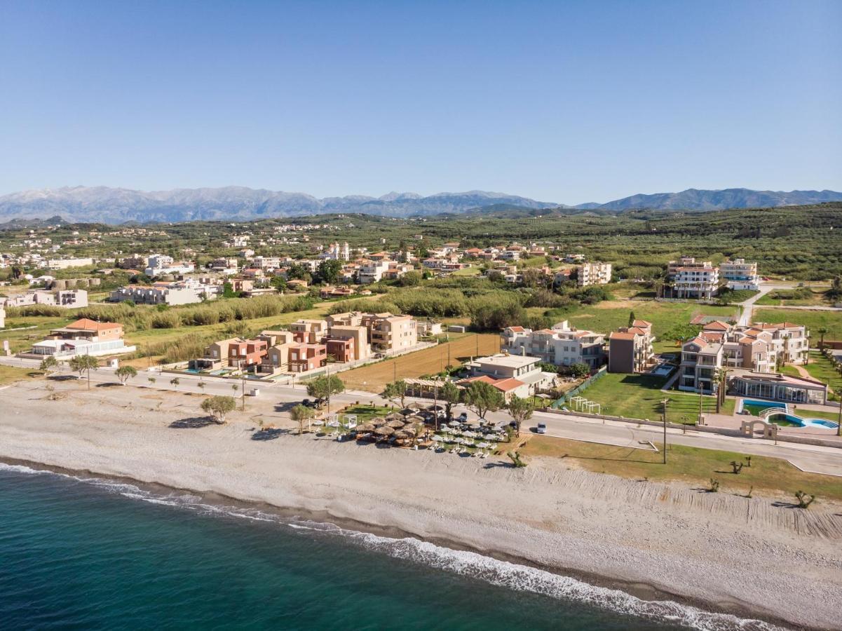 Aegean Breeze Luxury Apartments Next To The Sea Maleme Exterior foto