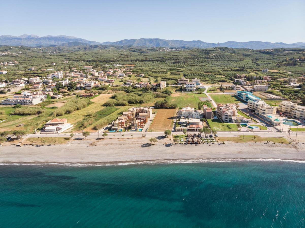 Aegean Breeze Luxury Apartments Next To The Sea Maleme Exterior foto