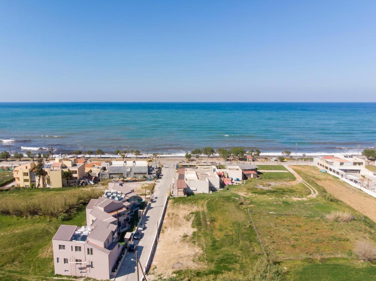 Aegean Breeze Luxury Apartments Next To The Sea Maleme Exterior foto