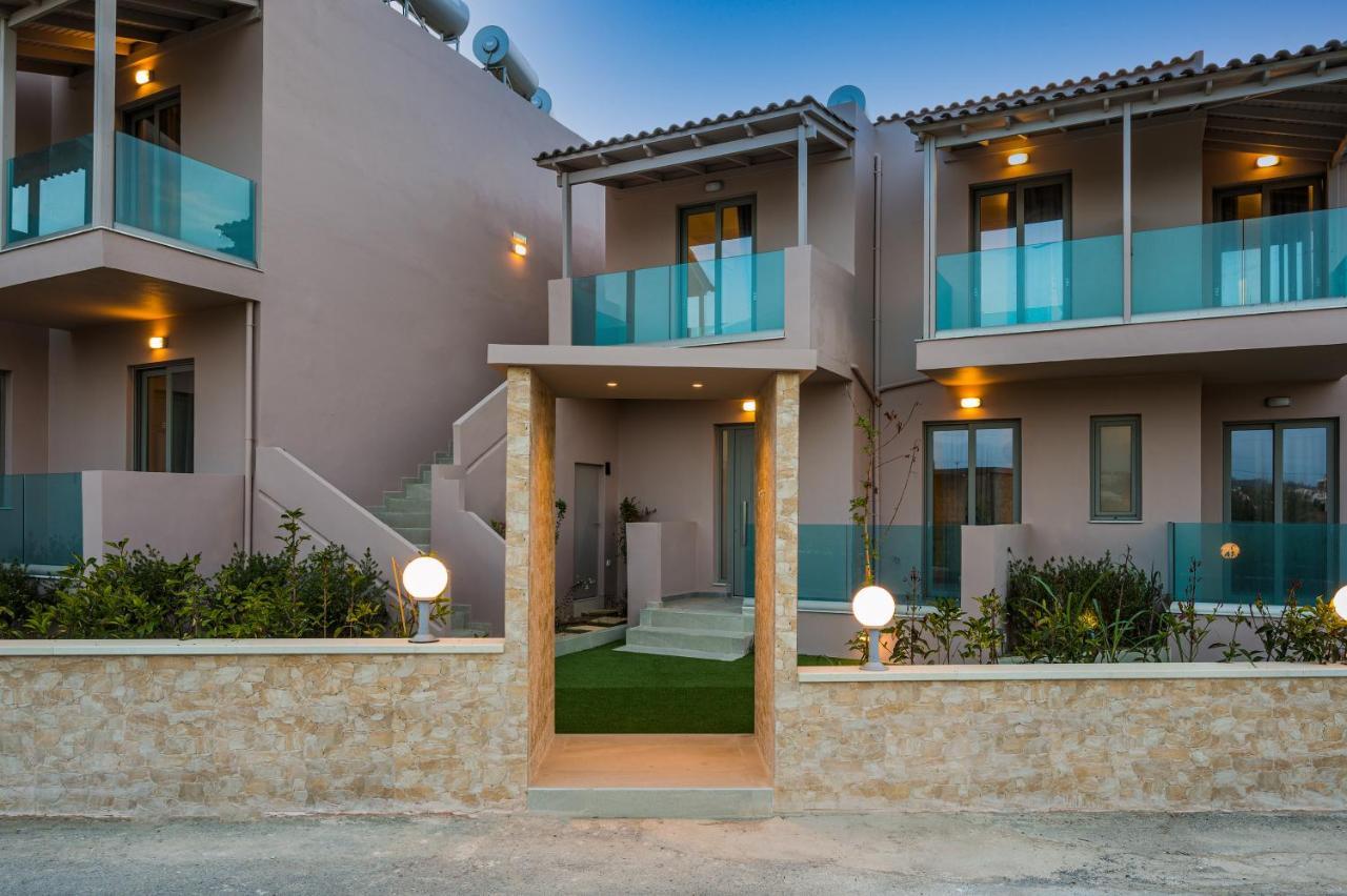 Aegean Breeze Luxury Apartments Next To The Sea Maleme Exterior foto